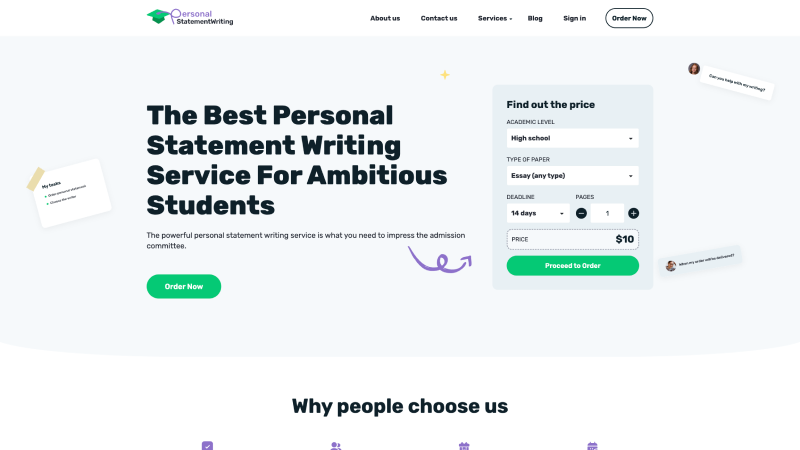 Personalstatementwriting.com Review to Enjoy Professional Help Online