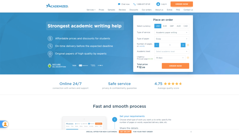 Honest Academized.com review - assistance that I can recommend with no doubt